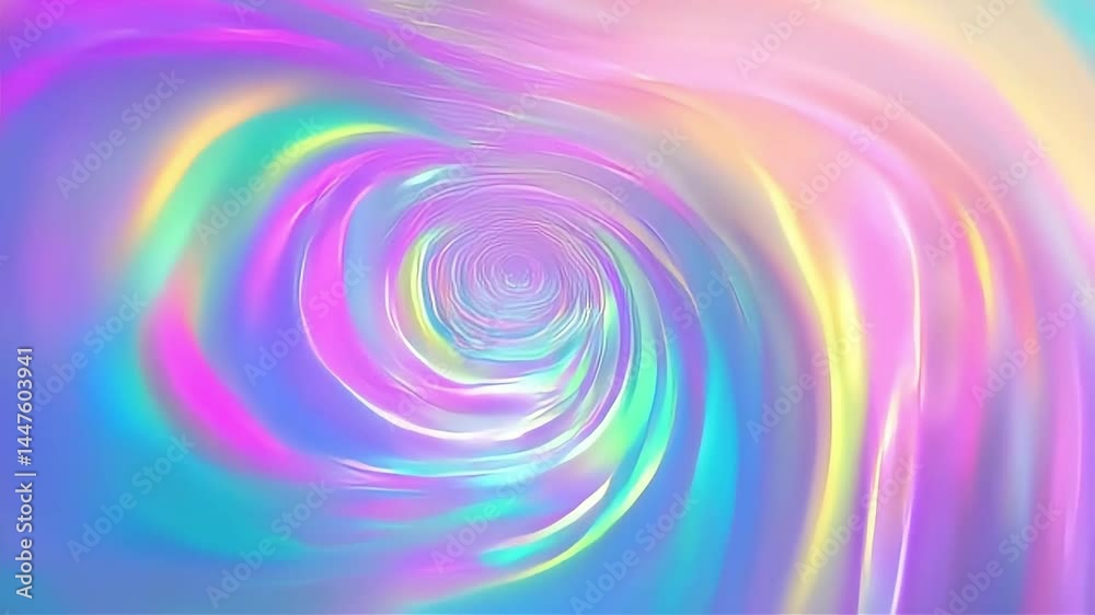 Rotating Abstract Pastel Colors Background Creating a Mesmerizing Effect Rotating Abstract Pastel Colors Background Creating a Mesmerizing Effect