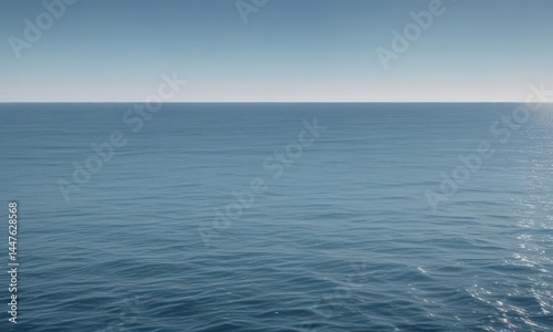 Wallpaper Mural Subtle light blue gradient, calm ocean hues, abstract texture, aesthetic, waves, gentle Torontodigital.ca