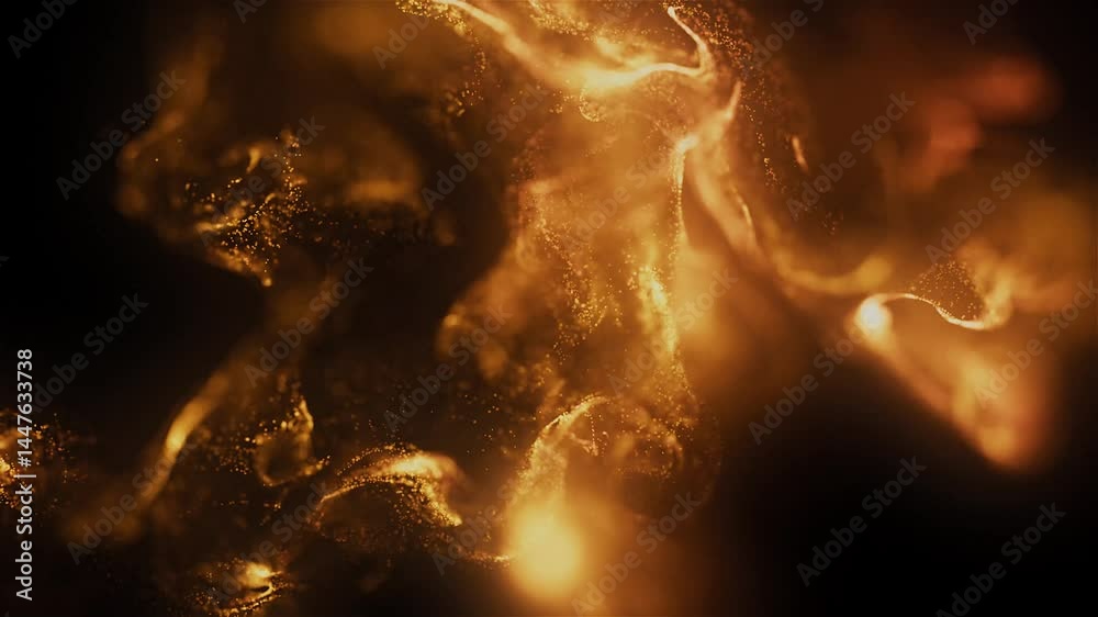 Swirling Particle Backgrounds