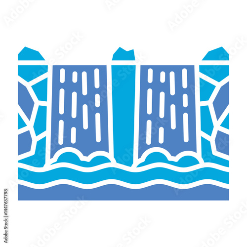 Waterfall Icon