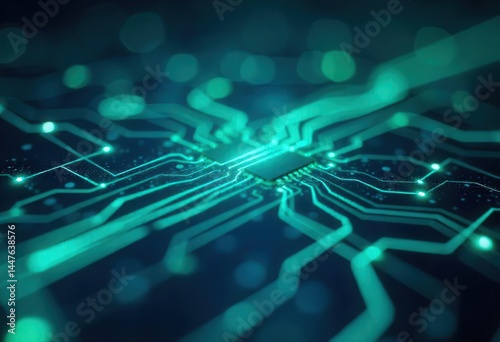 Data technology background network ai and digital big data network connection background with innovation and futuristic