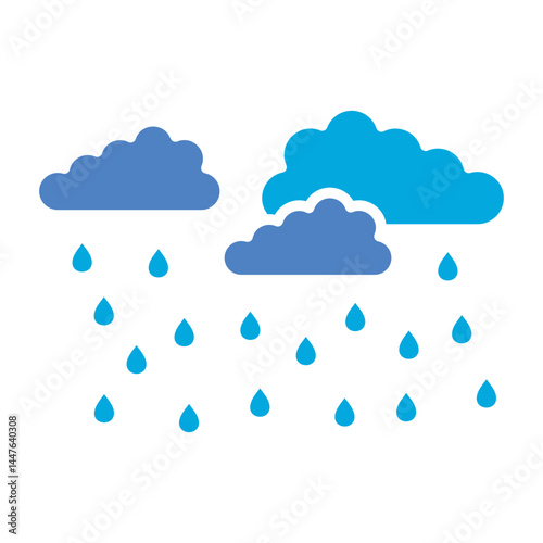 Heavy rain Icon