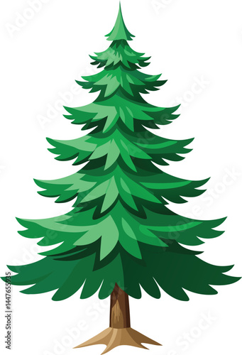 Fir tree Vector 
