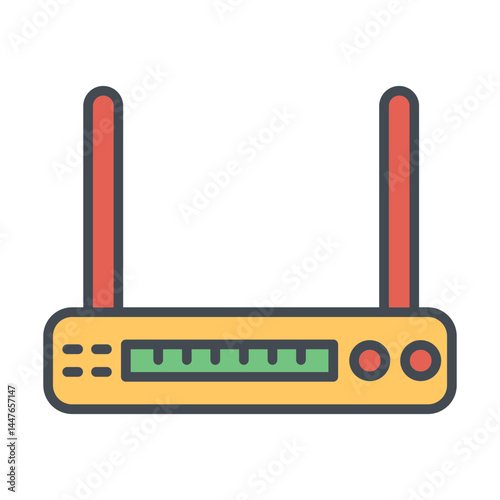 Wi Fi Router Icon Design
