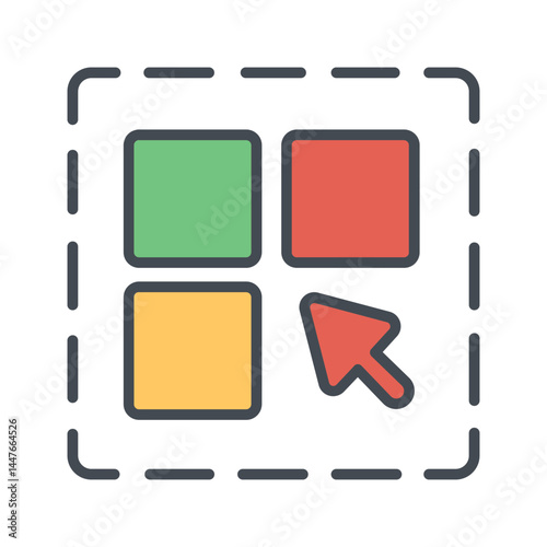 Select All Icon Design