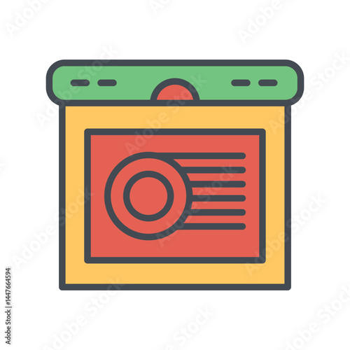 Dishwasher Icon Design