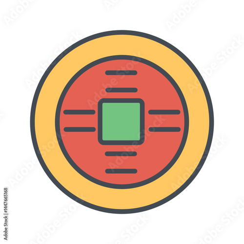 Lucky Coins Icon Design