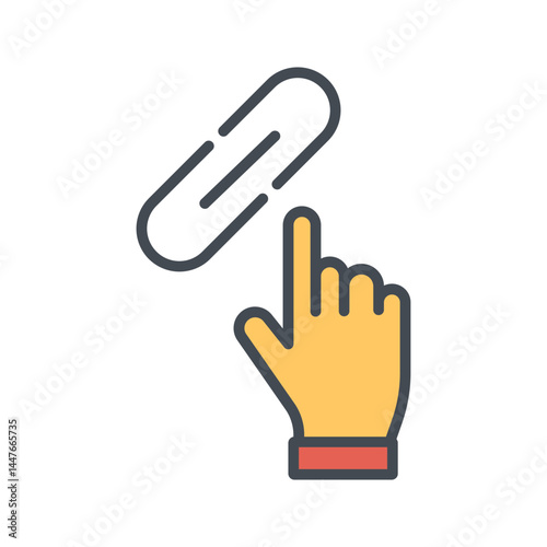 Link Click Icon Design