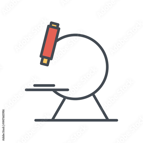 Microscope Icon Design