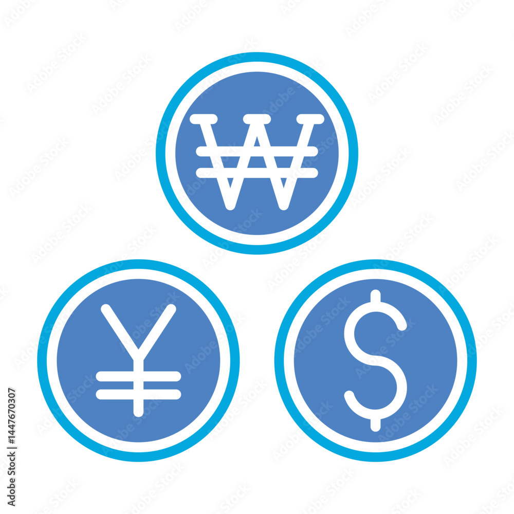 Obraz premium Currencies Icon