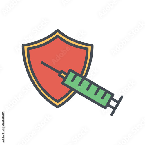Vaccination Icon Design