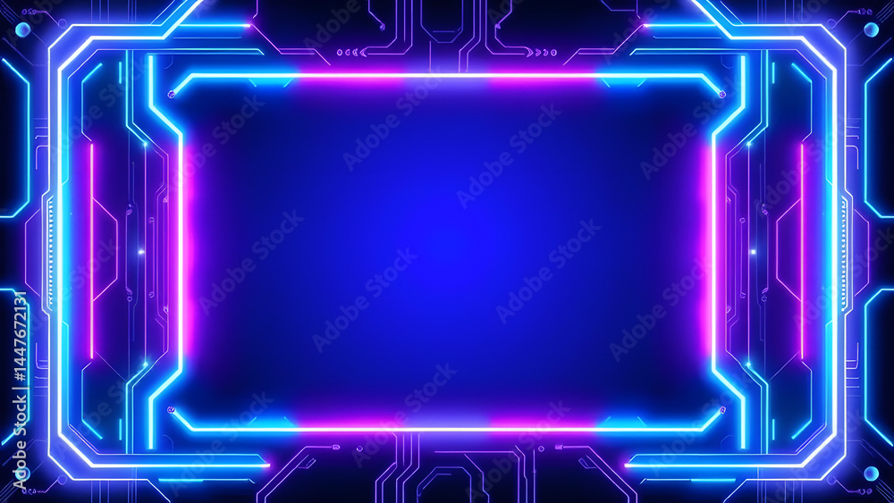 Obraz premium abstract blue background