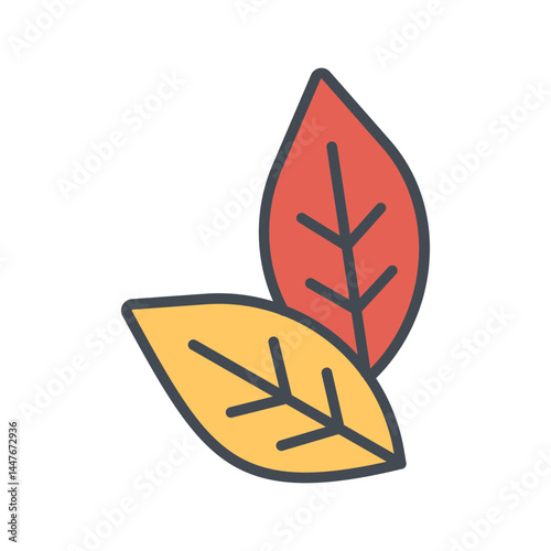 Tobacco Leafs Icon Design