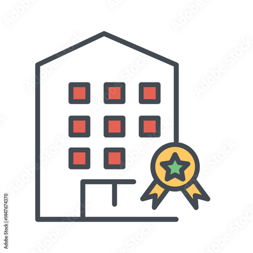 Hotel Rewards Icon Design