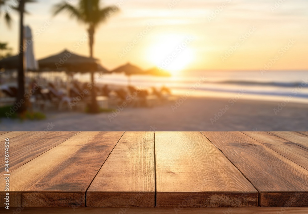 Fototapeta premium sunset on the beach