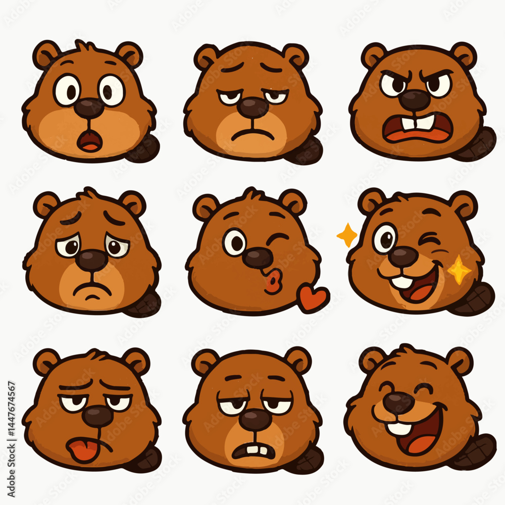 Emotions beaver icon set cartoon vector
vector set collection cartoon animals illustrations on white background
cartoon collection beaver
collection of 9 cartoon animals Emotions beaver icon set cartoon vector
vector set collection cartoon animals illustrations on white background
cartoon collection beaver
collection of 9 cartoon animals