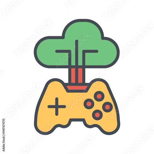 Gaming Content Icon Design