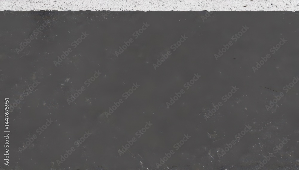 Fototapeta premium Coarse asphalt texture with a sharp white painted section , grey, white, background