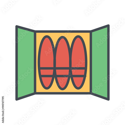 Cigar Box Icon Design