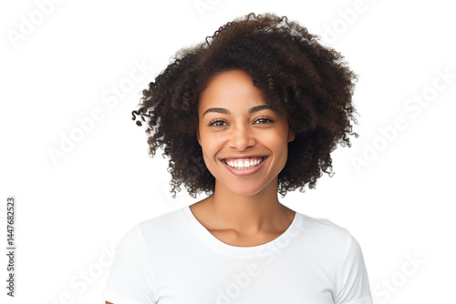 Smiling African American female college student on transparent background – Young black woman, education, diversity, university life, studying, learning, academic success, future, confidence. PNG.

