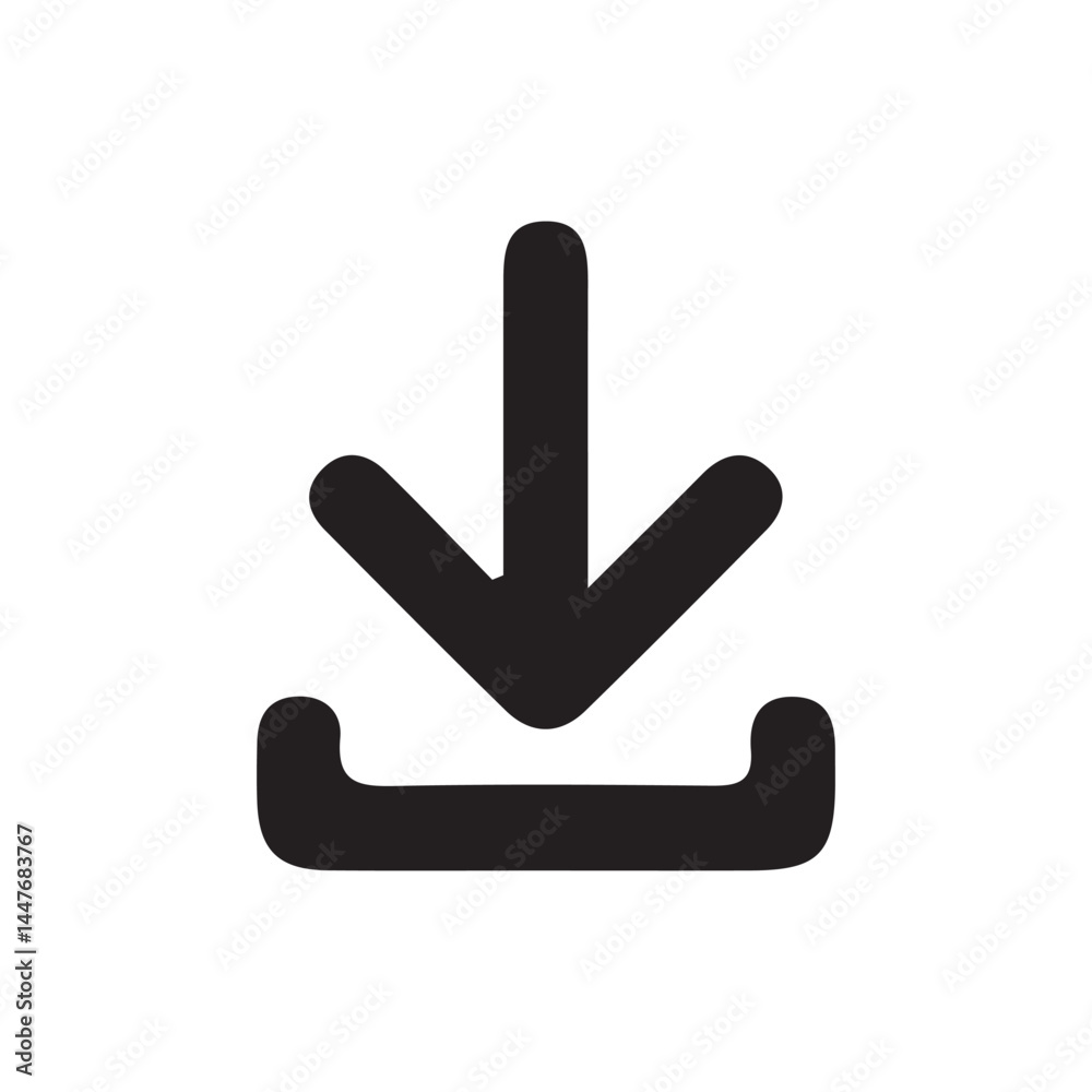 hand cursor icon vector hand cursor icon vector