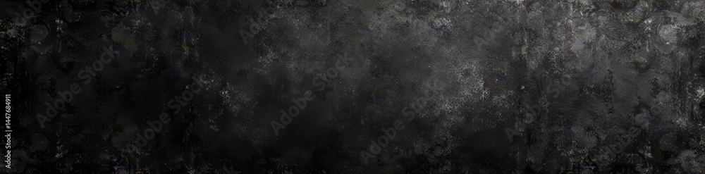 Naklejka premium Abstract distressed monochrome scratch texture on black , scratches, ink, metal