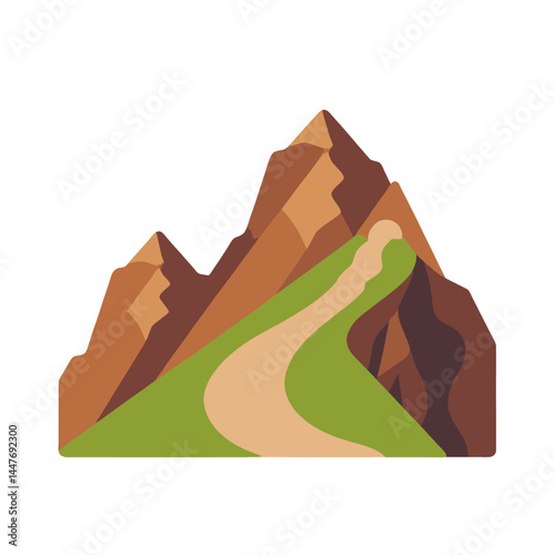 Mountain_Hiking_Trail_Illustration_Scenic_Landscape_with_Winding_Path_Up_Hill_Outdoor_Adventure_Travel_Destination_Nature_Exploration_Mountain_Climbing_Wallpaper