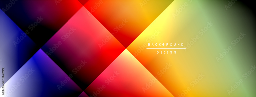 Abstract geometric shapes blend vibrant colors. Gradient transitions create dynamic visual effect. Modern design suitable backgrounds. Abstract geometric shapes blend vibrant colors. Gradient transitions create dynamic visual effect. Modern design suitable backgrounds.