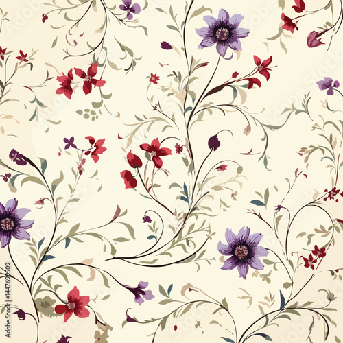 A seamless geometric pattern design featuring elegant, repetitive shapes with a modern and stylish look. Perfect for wallpapers, textile prints, packaging, backgrounds, and digital projects. This high