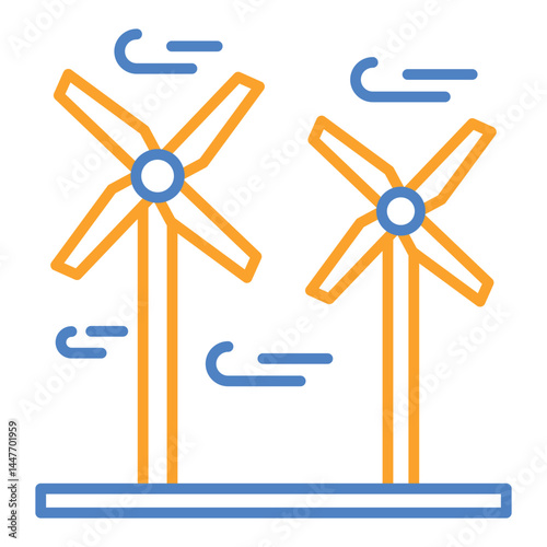 Wind turbine Icon