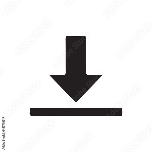 Download icon.download icon Collection. Downloading sign. Download button. Vector Illustration eps 10