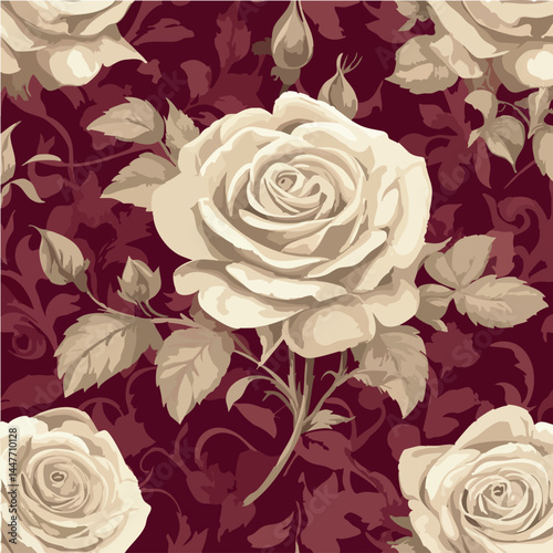 A seamless geometric pattern design featuring elegant, repetitive shapes with a modern and stylish look. Perfect for wallpapers, textile prints, packaging, backgrounds, and digital projects. This high