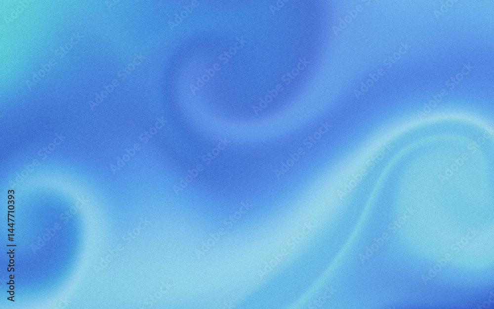 Obraz premium Elegant Blue Swirl – Abstract Twirl in Soft Gradient Tones 