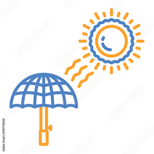 UV protection Icon