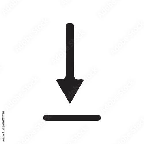 Download icon Collection. download sign and symbol. Vector illustration  eps 10