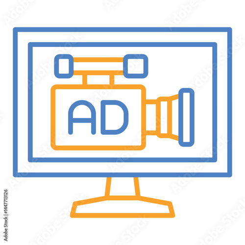 Desktop computer Icon
