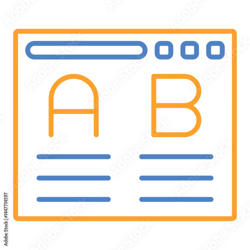 Ab testing Icon