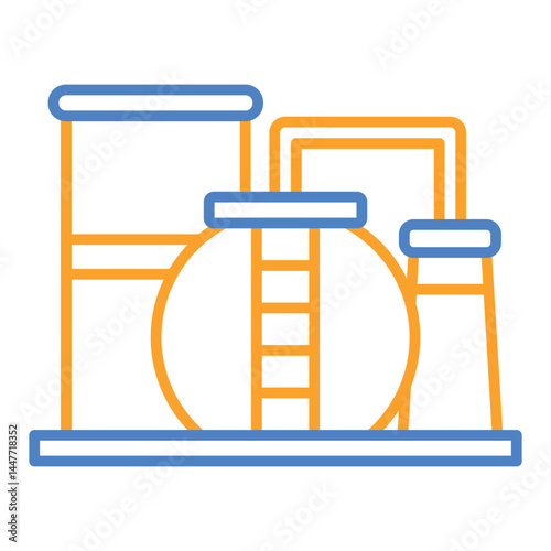 Oil refinery Icon
