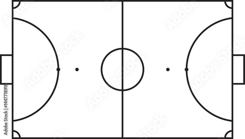 soccer field and football