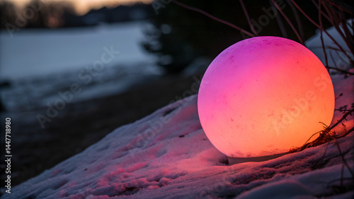 easter eggs on the beach at sunset