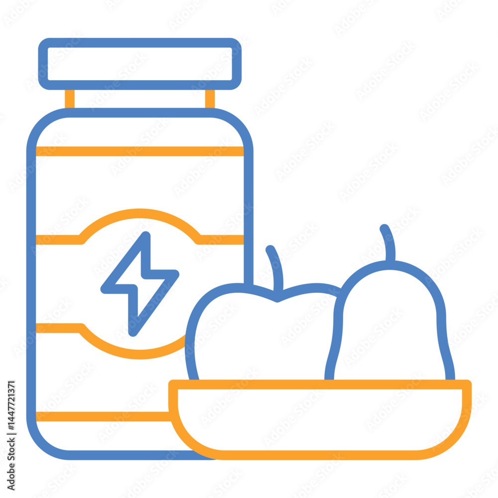 Fototapeta premium Protein Icon