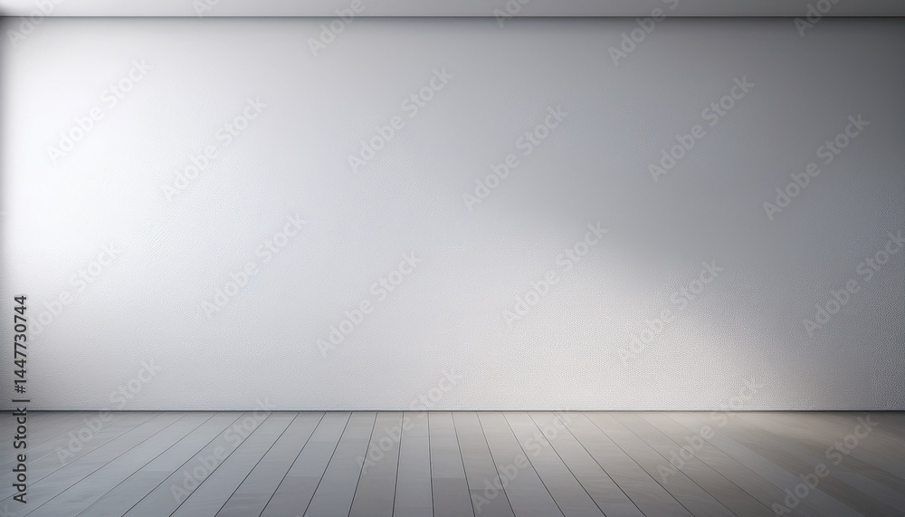 White interior design scene . White interior design scene .