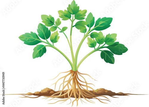 bunch of parsley
