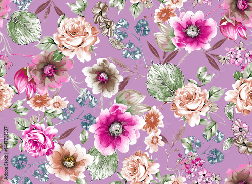 Wallpaper Mural new allover creation design pattern Torontodigital.ca
