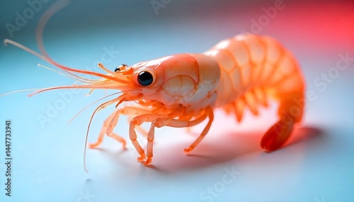 Wallpaper Mural shrimp isolated on a white background Torontodigital.ca