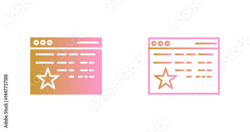 Review Icon Design