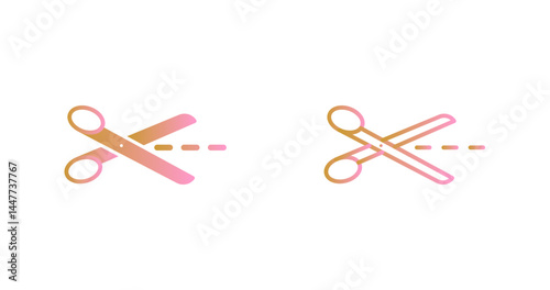 Paper Cutting Icon Design