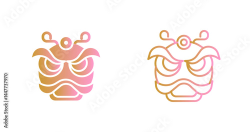 Dragon Dance Icon Design