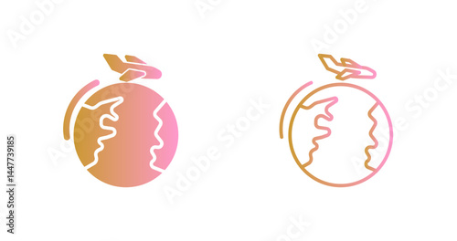 Holiday Travel Icon Design