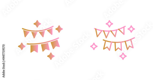 Festive Decor Icon Design